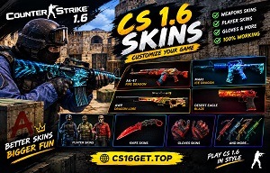 Download CS 1.6 skins for Windows PC